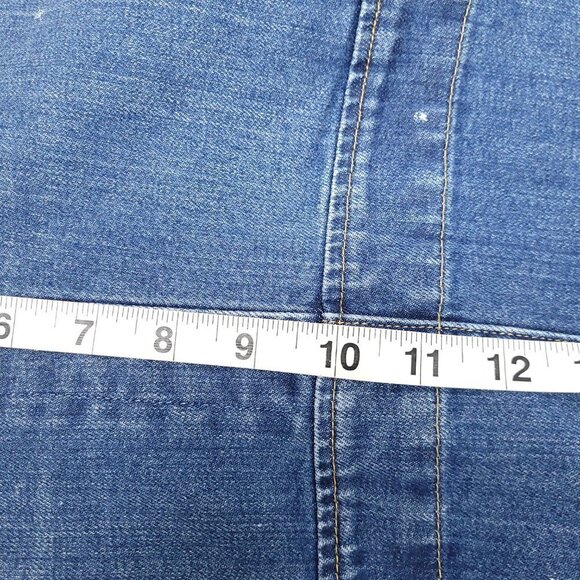 Uniqlo Womens Overall Jumpsuit Size S Blue Midume Wash - Picture 5 of 10